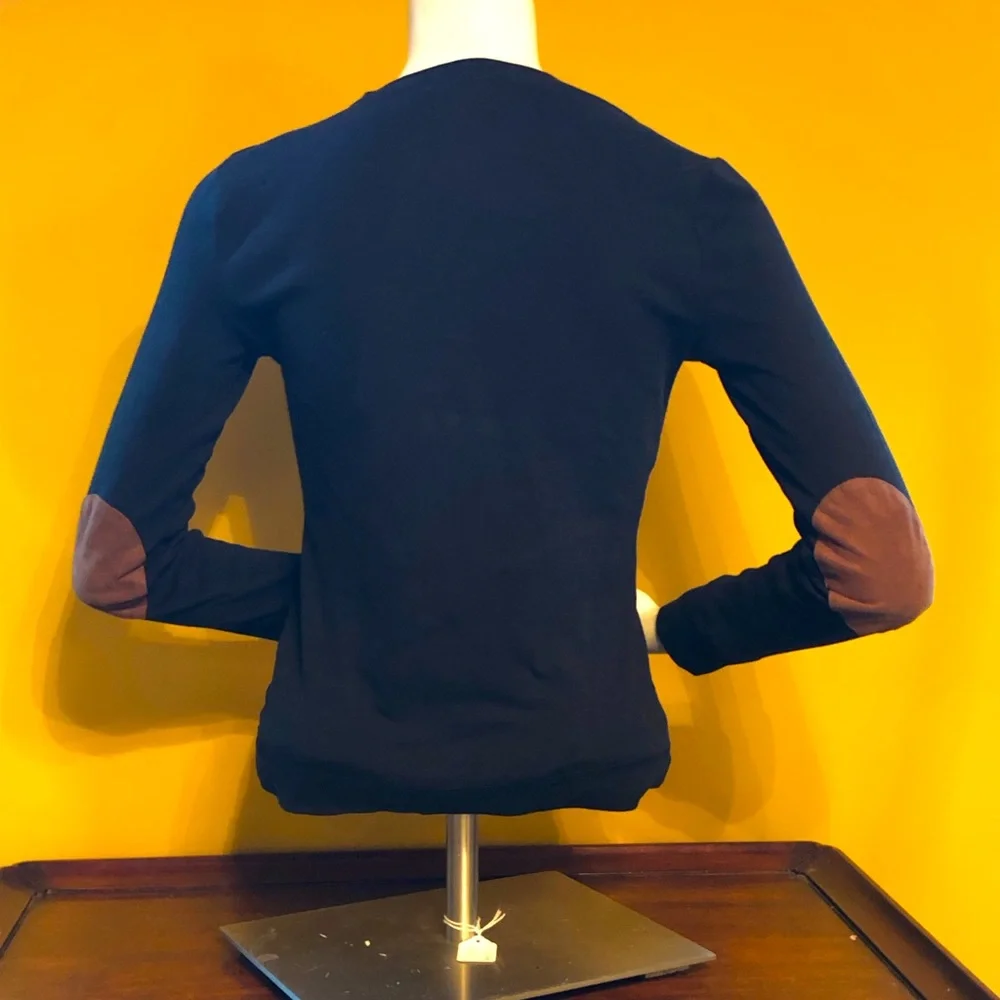 EUC Lauren Ralph Lauren Women’s Black Long Sleeve T Shirt Small - Picture 4 of 6